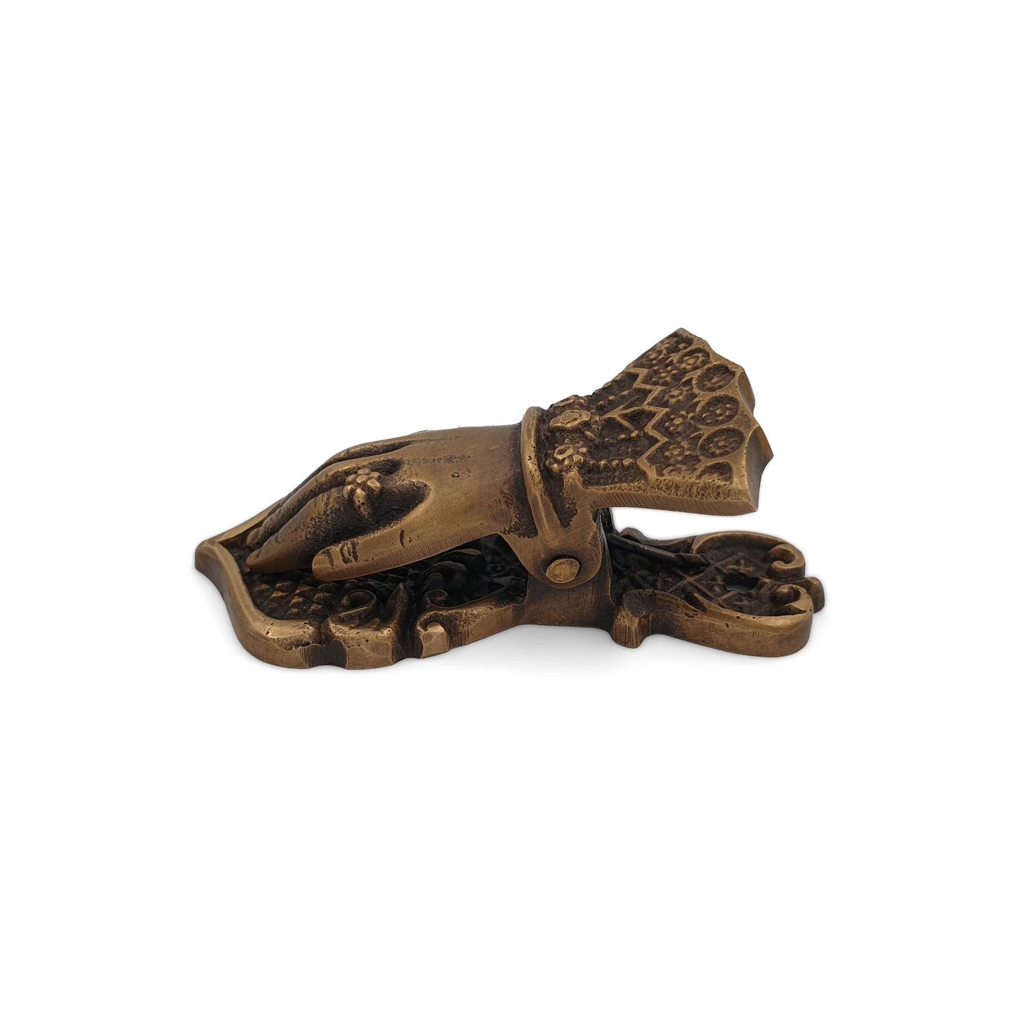 Victorian Brass Hand Paper Clip - Nocturne LLC