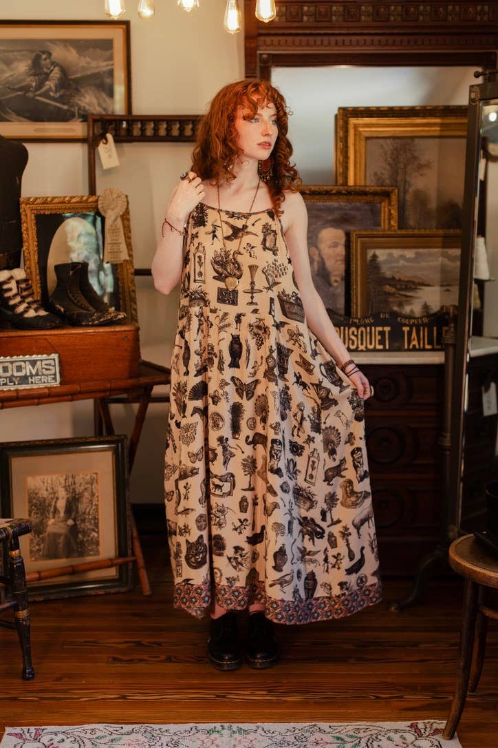 Curiosities Bohéme Maxi Slip Dress