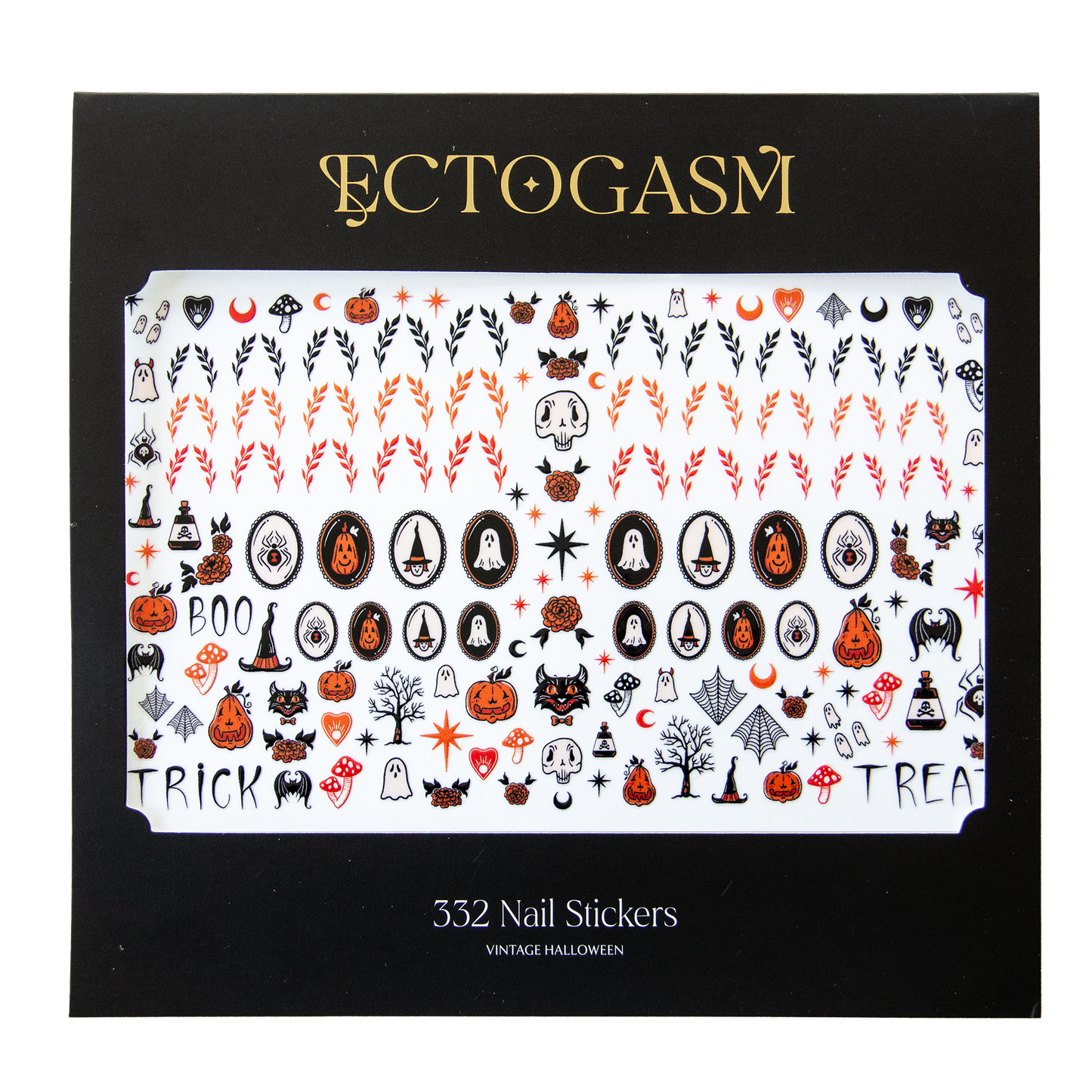 Vintage Halloween Nail Stickers