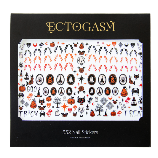 Vintage Halloween Nail Stickers