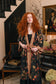 Heart of Gold Opera Duster Kimono Robe w/ Sacred Heart