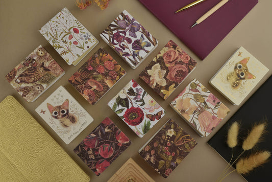 Pom on the Vine Tear-Away Notepad