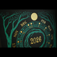 2026 Moon Phase Calendar by Punched Tin Press
