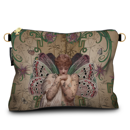 Large Fairy Velvet Pouch by Voglio Bene
