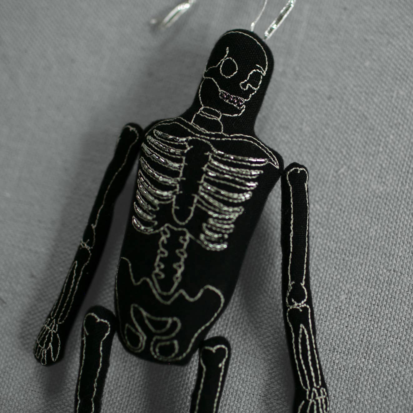 Lavender Skellys - Cotton & Lavender filled Art Doll Skeleton