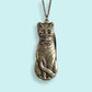 Cat Knife Necklace by Ornamental Things