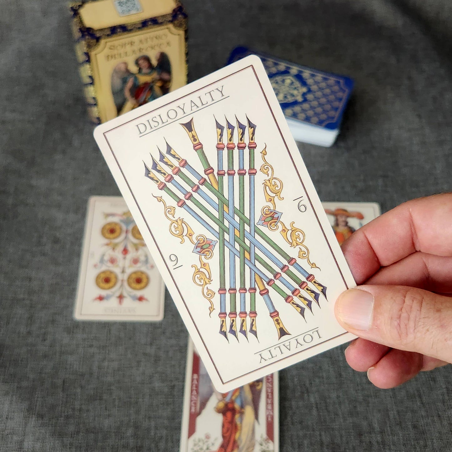 Soprafino Dellarocca Historical Tarot Deck