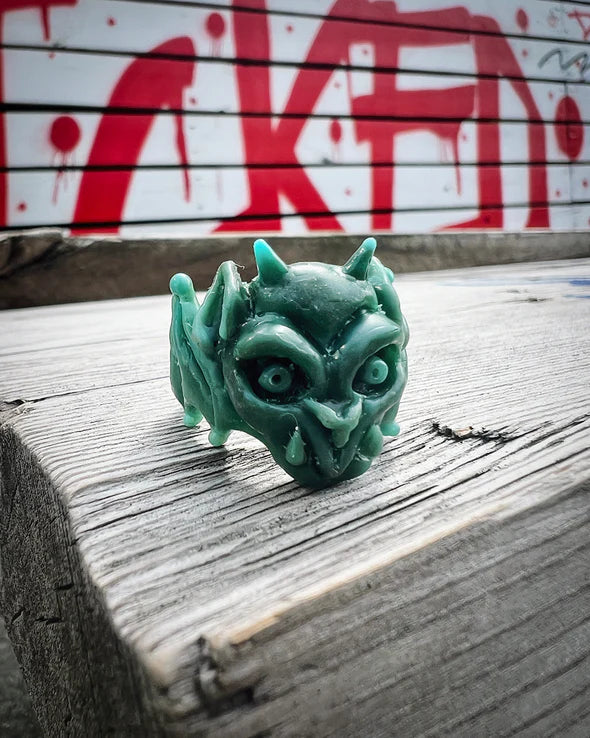Garnet Gargoyle Ring - Size 9