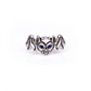 Blue Sapphire Eyes Baby Gargoyle Ring - Size 7