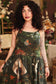 Labour of Love Bohéme Maxi Slip Dress w/ florals & violin
