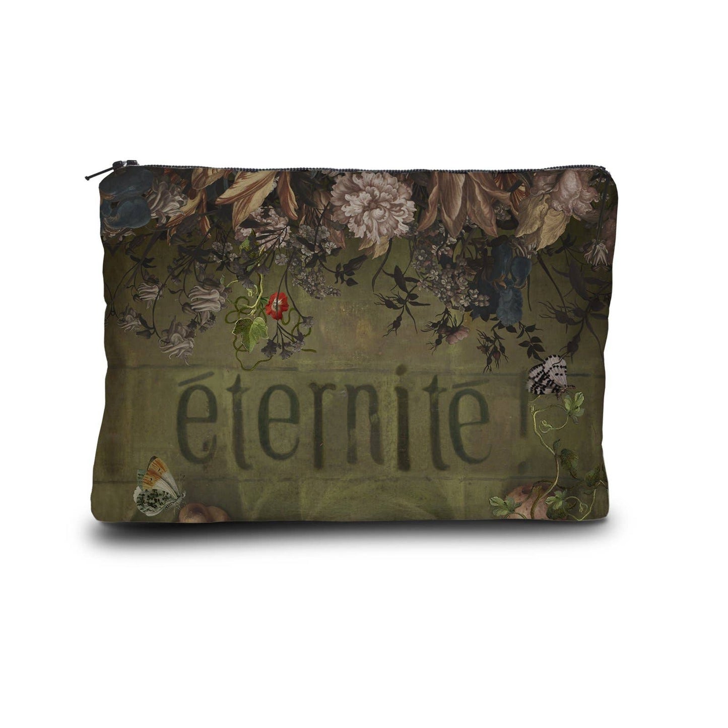 Eternite Skull Canvas Wallet by Voglio Bene