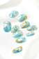 Vincent Van Gogh Almond Blossoms - Short Oval Press-On Nails