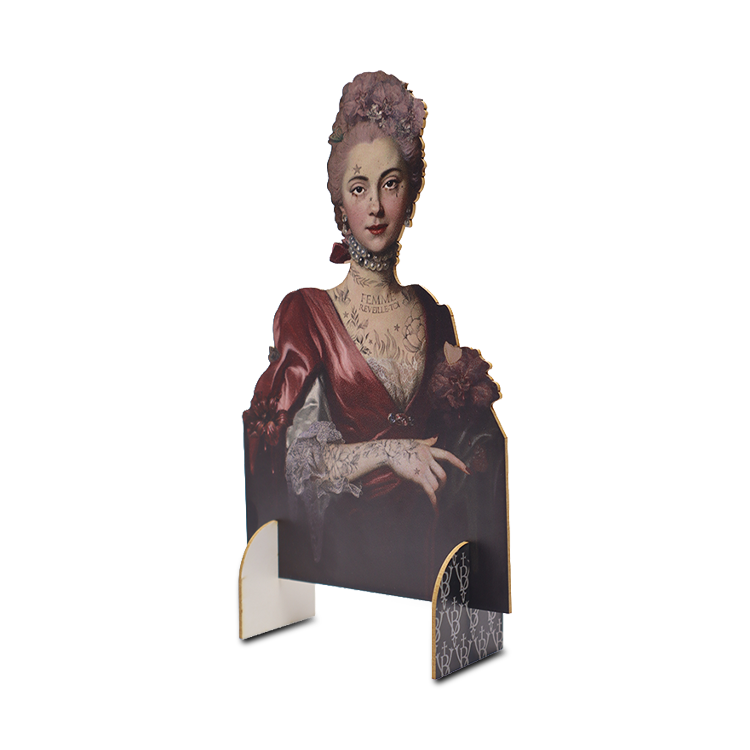 Olympe de Gouges Silhouette Bookmark