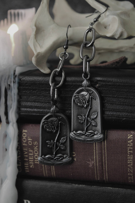 Dusted Rose Earrings by The Pretty Cult