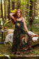Solstice Bohéme Long Maxi Slip Dress w/ Persephone and Moon
