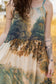 Awakening Bohéme Printed Long Maxi Slip Dress w/ Landscape