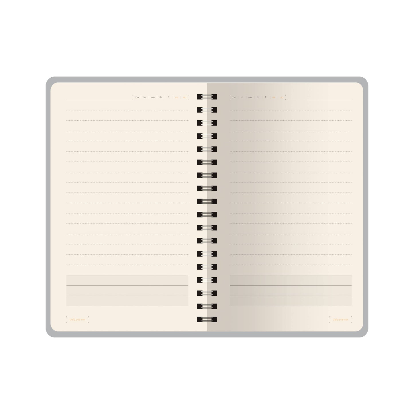 Forest Flowers Snap Close Diary