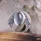 Moon Lover Necklace with Quartz by Acid Queen Jewelry