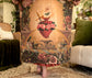 Courage Dear Heart with Sacred Heart Duster Kimono