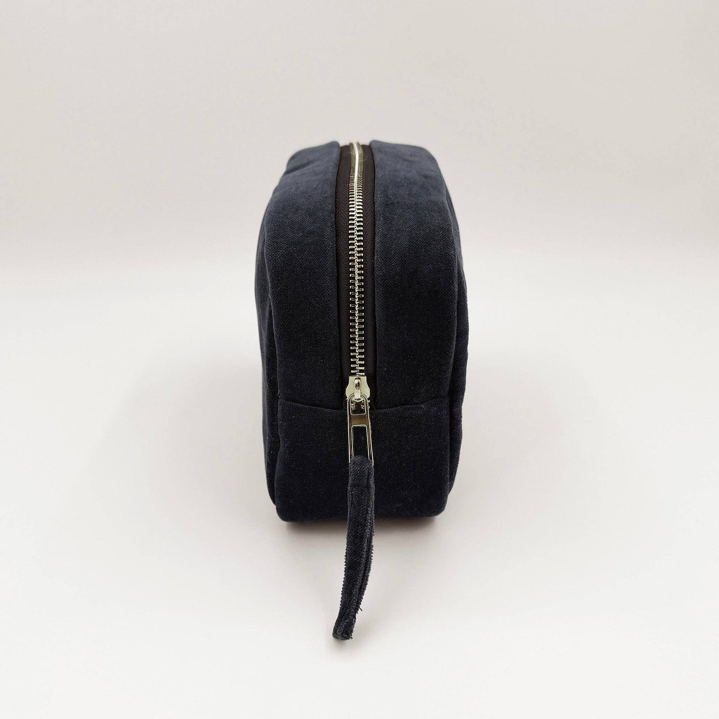 Beetle and Flowers - Sanctuary Embroidered Velvet Makeup Bag