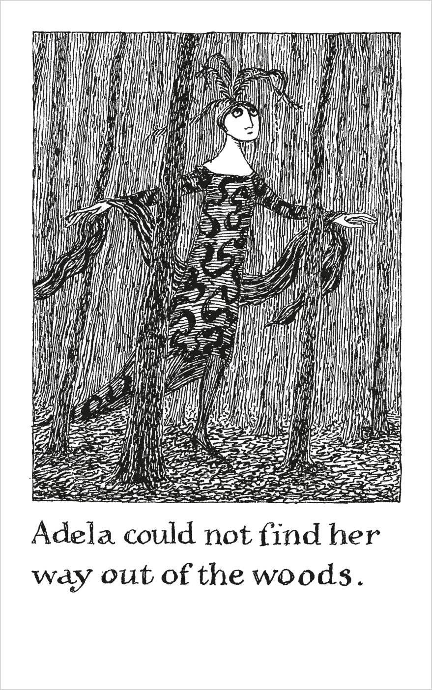 The Helpless Doorknob: A Shuffled Story by Edward Gorey