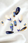 VAN GOGH THE STARRY NIGHT - ALMOND PRESS-ON NAILS
