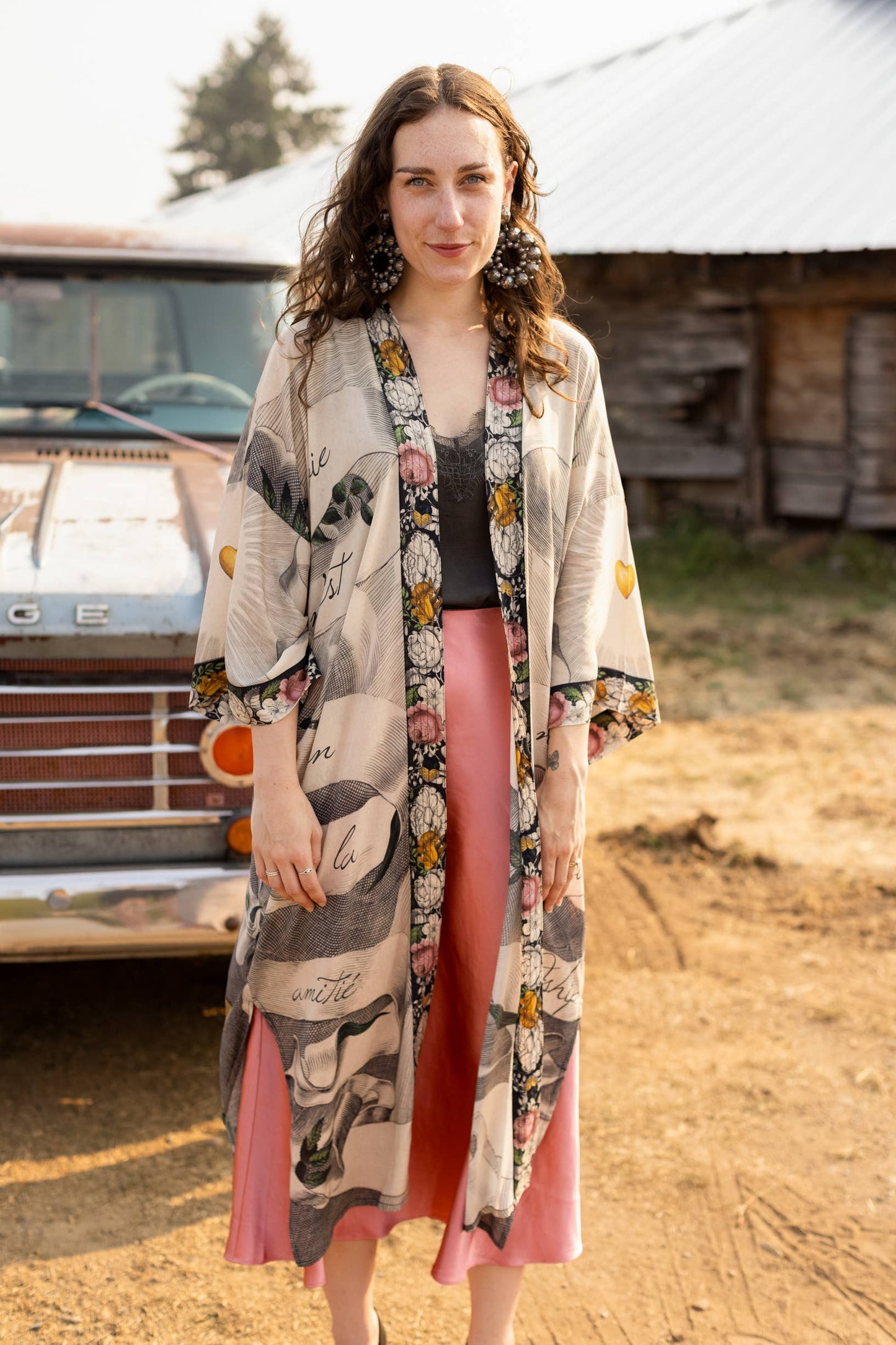 Take My Hand Full Length Kimono