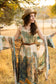 Awakening Bohéme Printed Long Maxi Slip Dress w/ Landscape