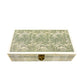 William Morris Tulip Printed Jewelry Storage Bone Box