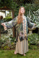 The Mythmaker Matinée Duster Kimono w/ Landscape & Unicorn