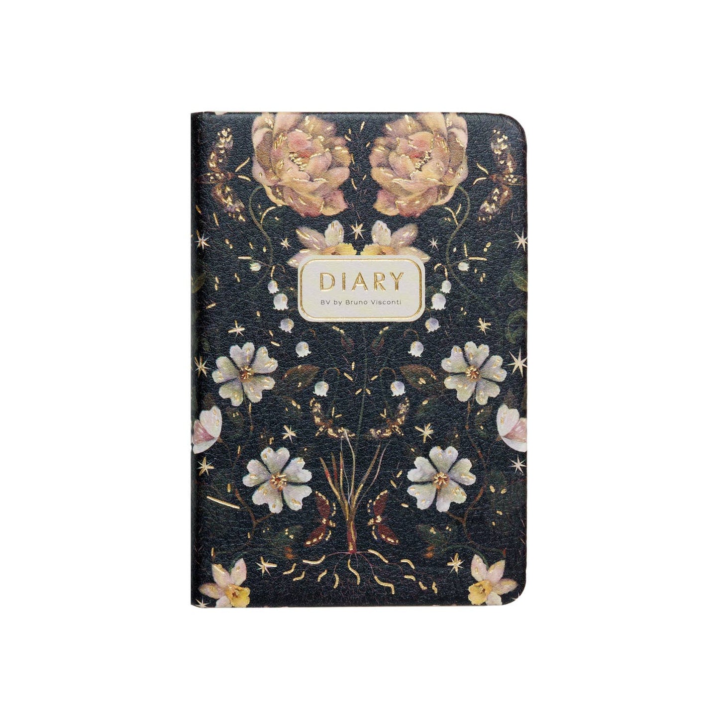 Night Garden Vegan Leather Pocket Planner