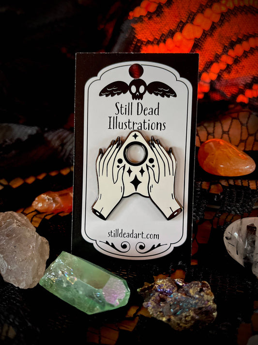 The Summoning Enamel Pin by Still Dead Art