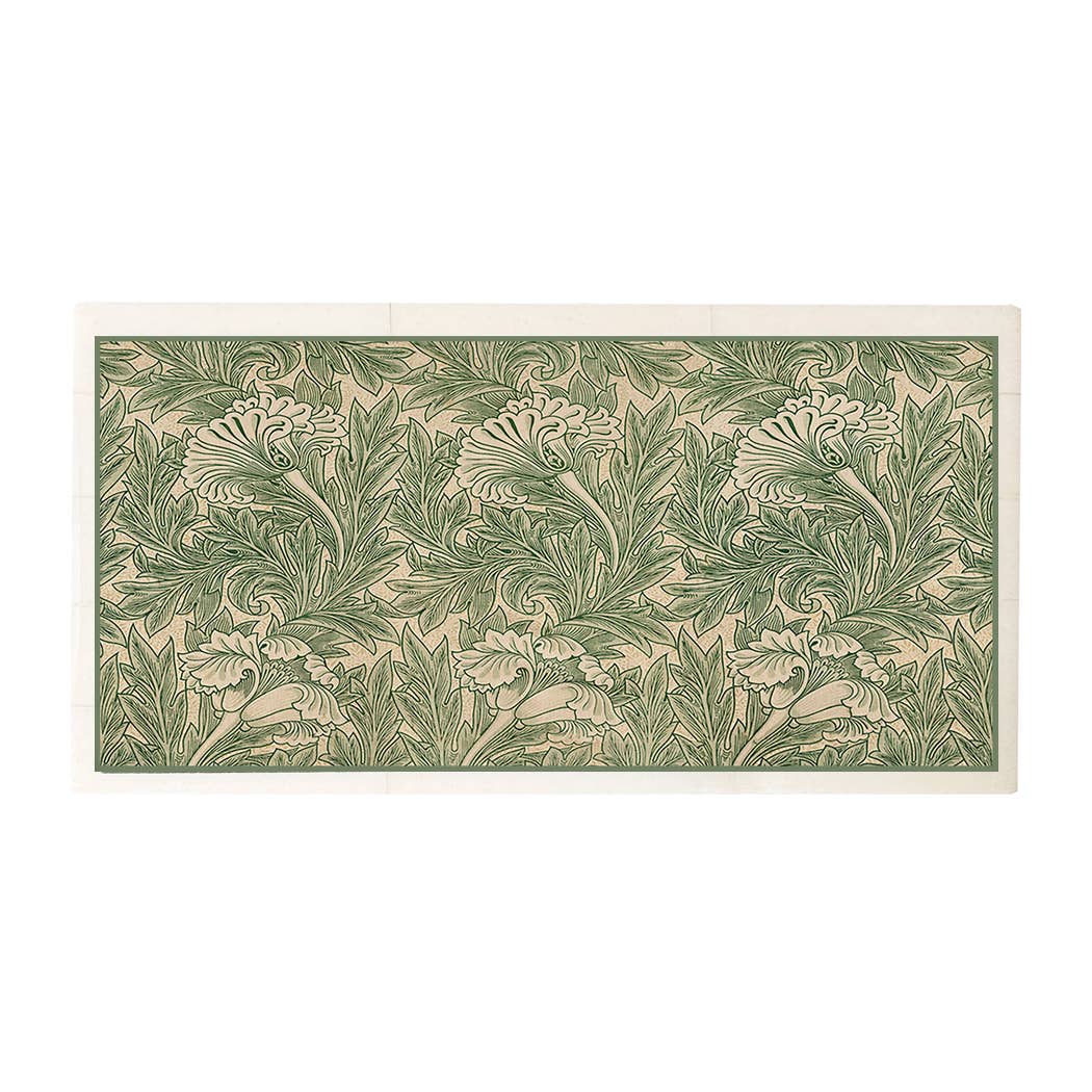 William Morris Tulip Printed Jewelry Storage Bone Box