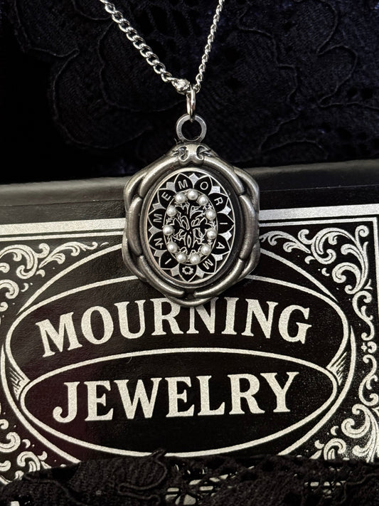 Mourning Necklace