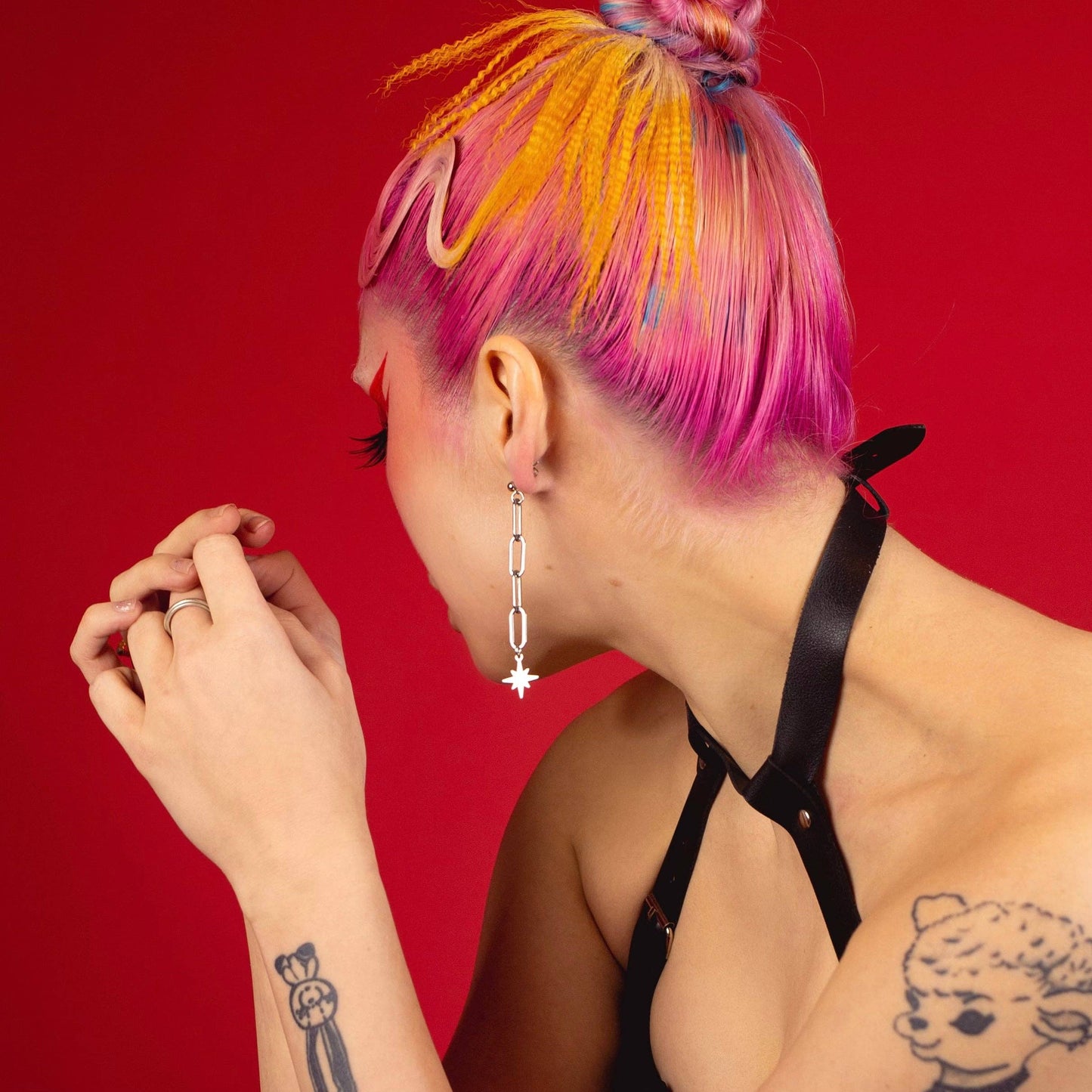 Catena Earrings by While Odin Sleeps