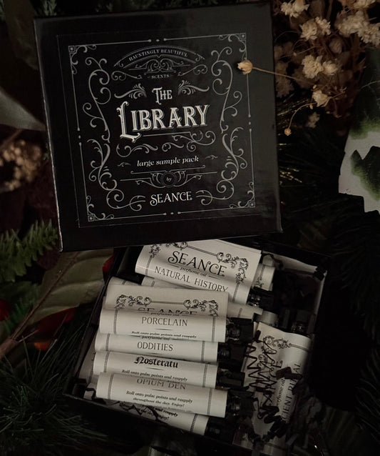 The Library Large Sample Pack by Seance (All Current Scents)
