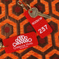 Overlook Hotel “The Shining” Room 237 Key Tag & Luggage Charm Large