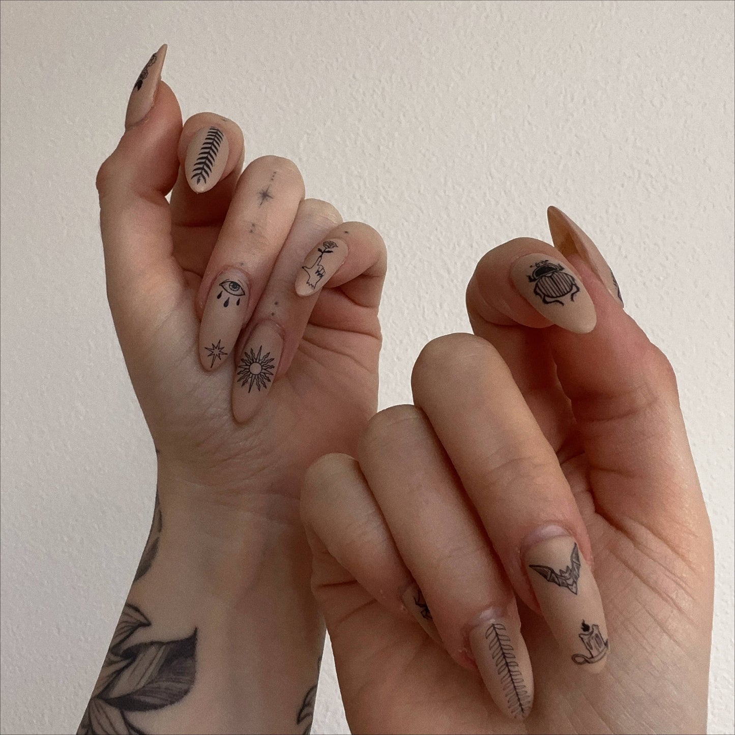 Witchy Nail Art Stickers by Ectogasm