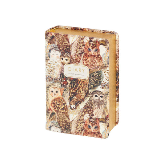 Owls Vegan Leather Pocket Planner