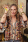 Art of Life Pixie Duster Cropped Kimono