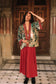 Wildheart Pixie Duster Crop Kimono w/ Unicorn & Castle