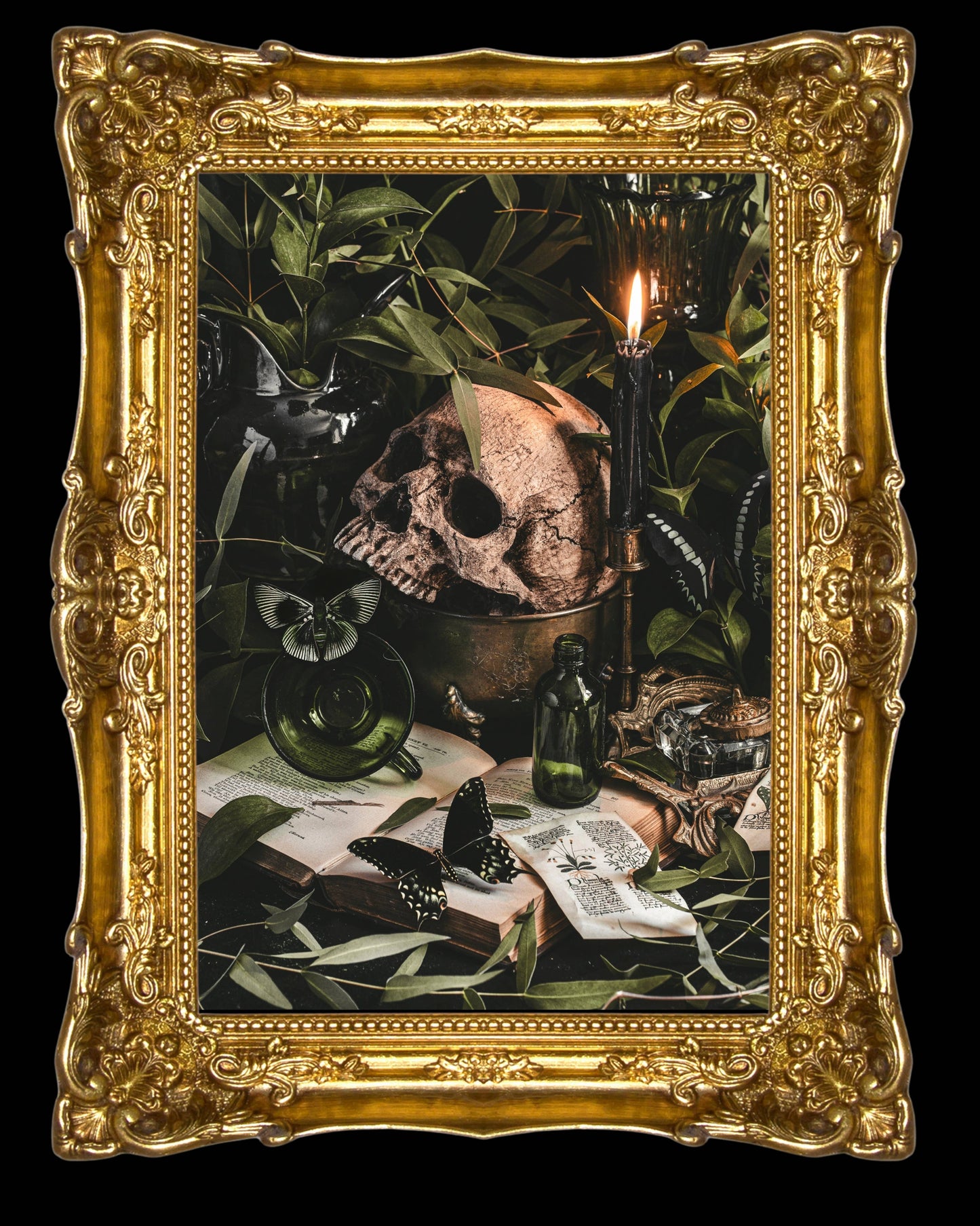 Poison Study Gold Foil Sticker by Alyssa Thorne