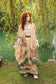 Fable Bohemian Goddess Starduster Kimono with Deer and Moon