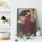 "The Crystal Ball" by John William Waterhouse Rectangle Canvas Wrap