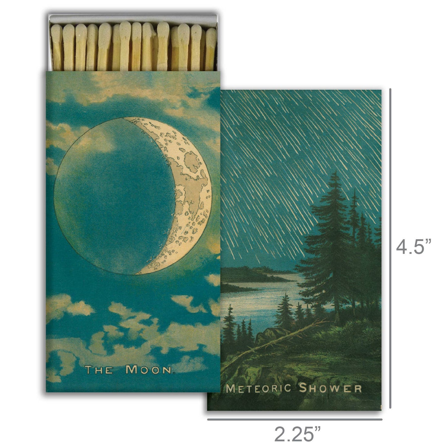 The Moon & Meteoric Shower Safety Matches