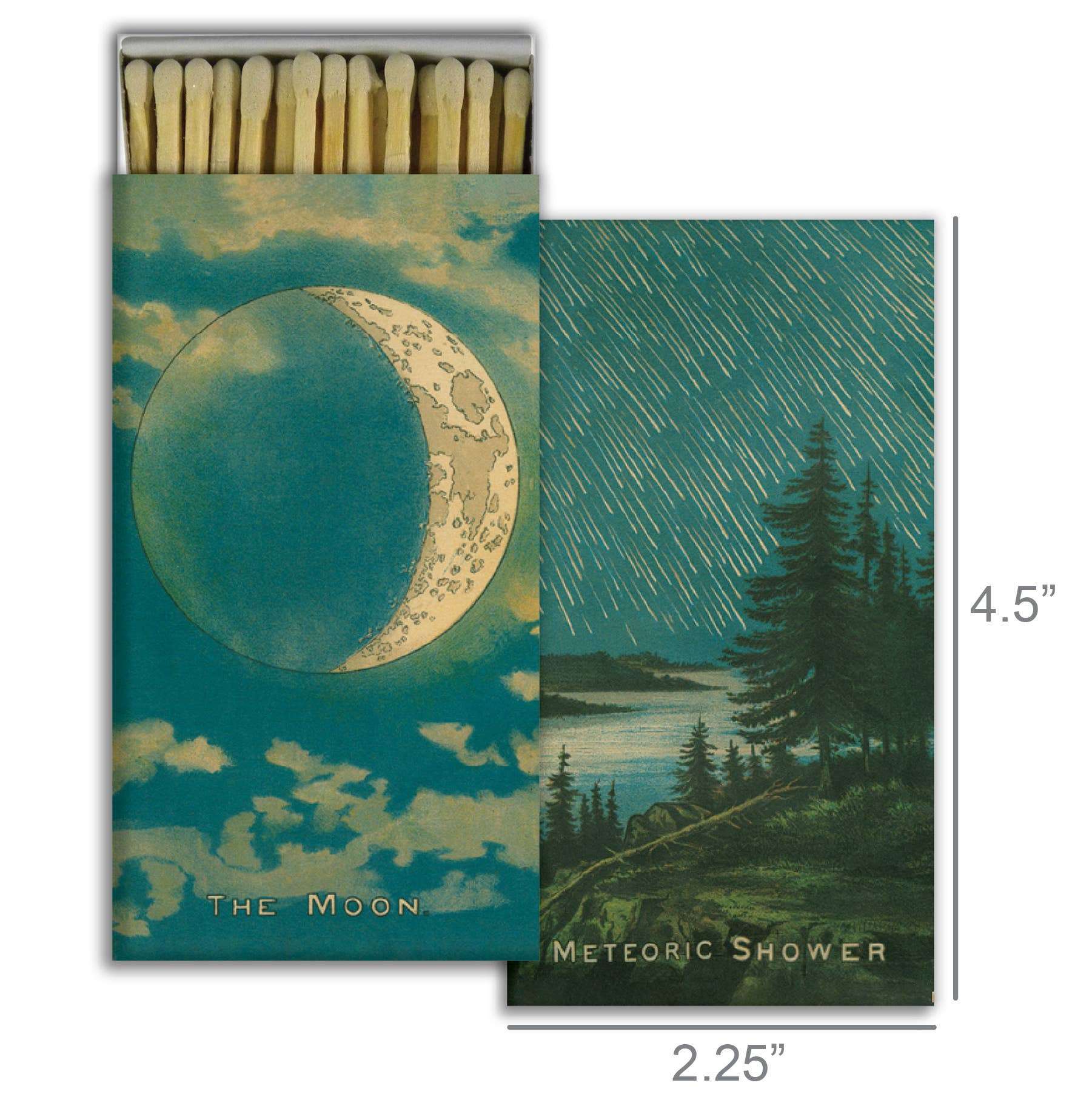 The Moon & Meteoric Shower Safety Matches