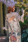 Lovelight Opera Duster Kimono Robe w/woodland deer & swallow