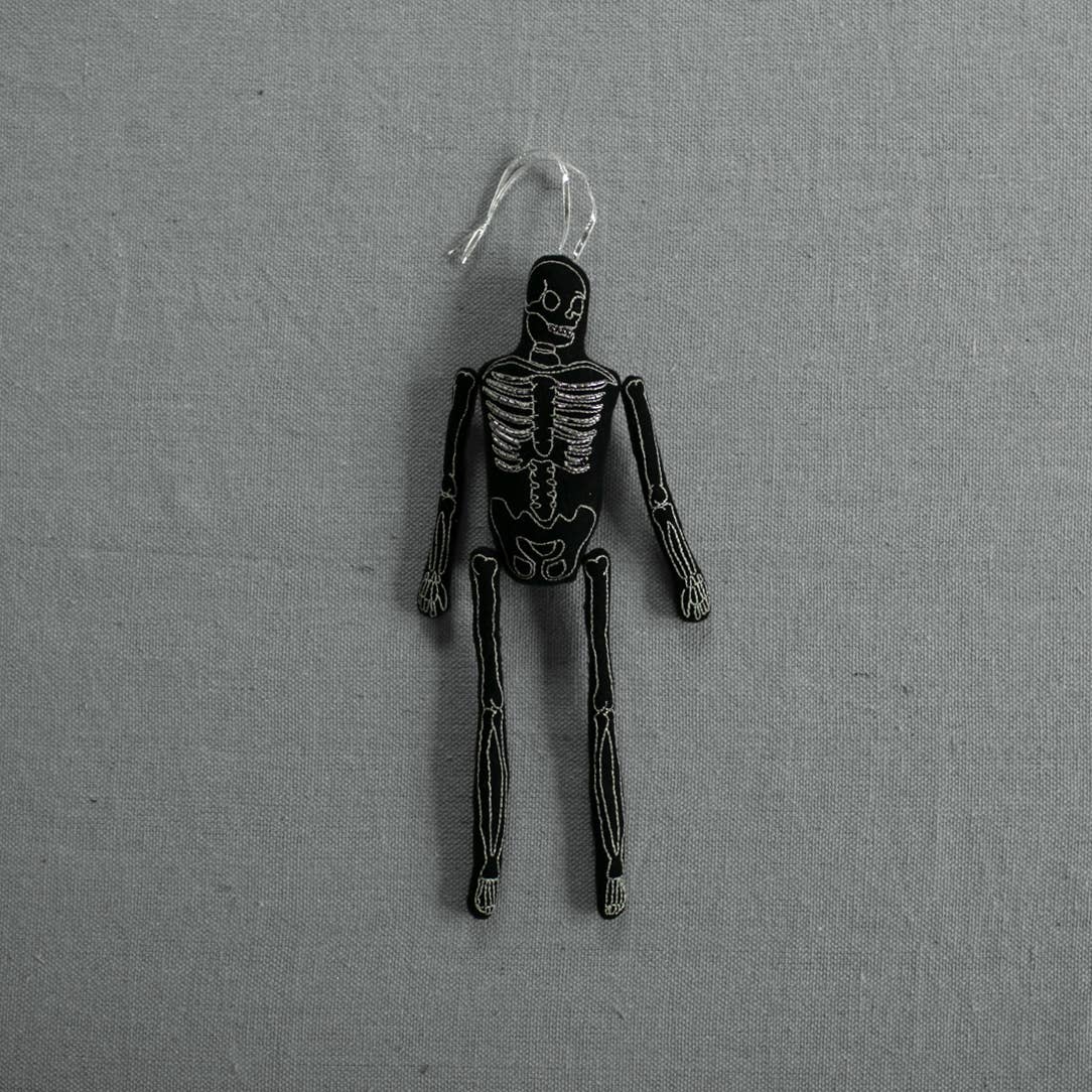 Lavender Skellys - Cotton & Lavender filled Art Doll Skeleton