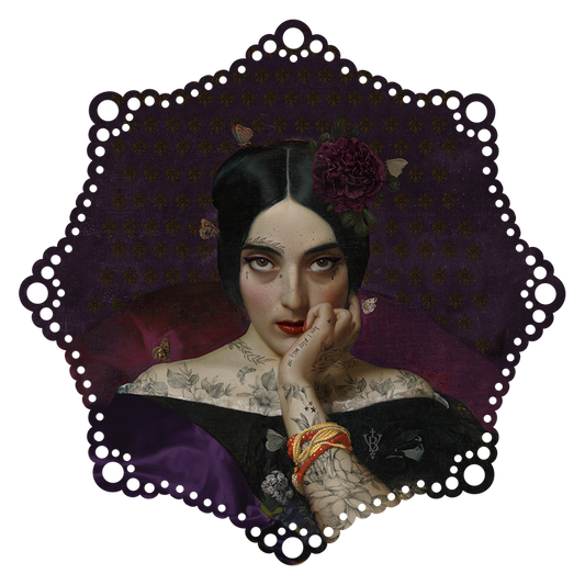 Clementine Velvet Doily by Voglio Bene