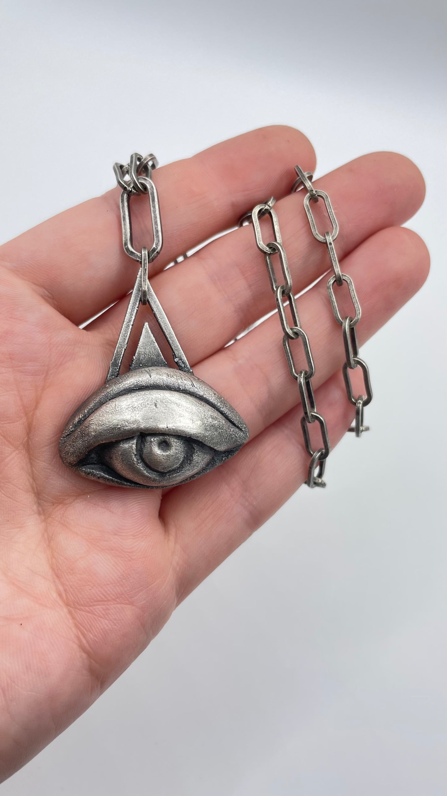 Evil Eye Necklace Collection in Silver or Copper by Inex Jewelry